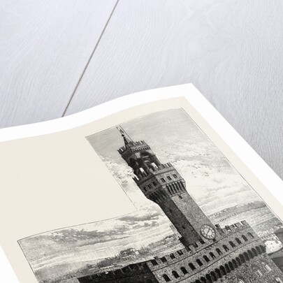 Florence, Italy, the Palazzo Vecchio Della Signoria by Anonymous