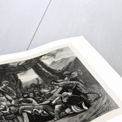 The Gypsies Worshipping the Stolen Child, Scene from the Sorceress by Anonymous