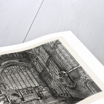 Chancel of Holy Trinity Church, Showing the Grave of Shakespeare, Stratford-on-Avon by Anonymous