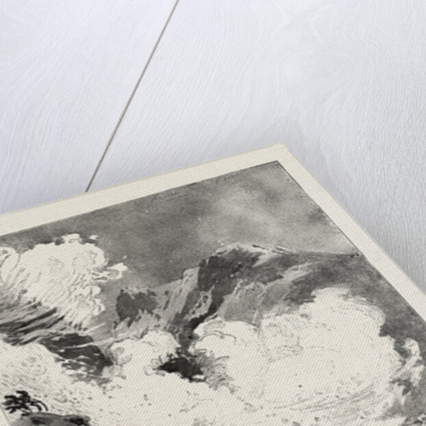 An Avalanche at Wassen, Valley of Reuss, Canton Uri, Switzerland by Anonymous