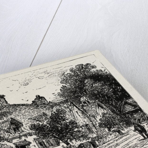 Cottage at Wilmcote, the Residence of Robert Arden, Father of Mary Arden, Shakespeare's Mother by Anonymous