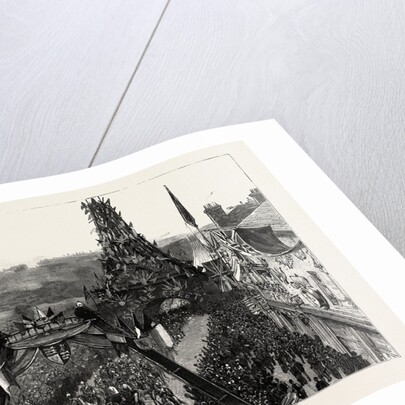 Bournemouth, the Royal Procession Passing Under the Eiffel Tower from the Gardens by Anonymous