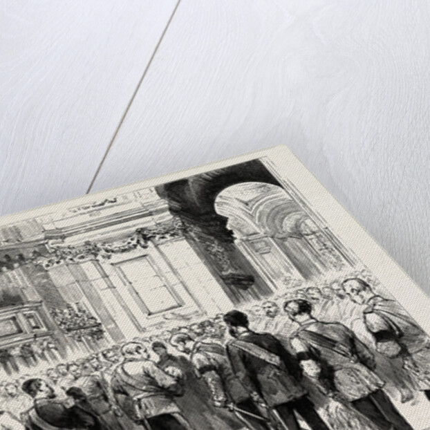 The Funeral of Lord Napier of Magdala, the Ceremony in St. Paul's Cathedral, London by Anonymous