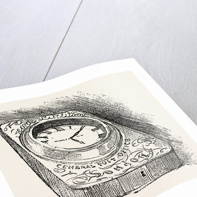 Boston and Hull Mail Coach Clock by Anonymous