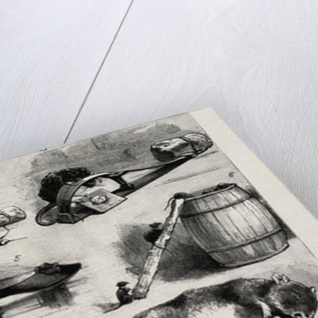 The Rat Plague in the Country, 3. La Grippe by Anonymous