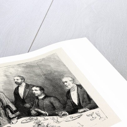 Presentation of a Carved Oak Chair to Dr. James Williams at Brecon, Wales, Colonel John Morgan, Mayor of Brecon by Anonymous