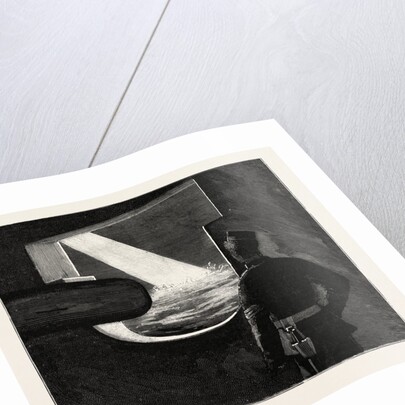 Night Quarters on Board a Man of War, the Target from a Maindeck Port by Anonymous