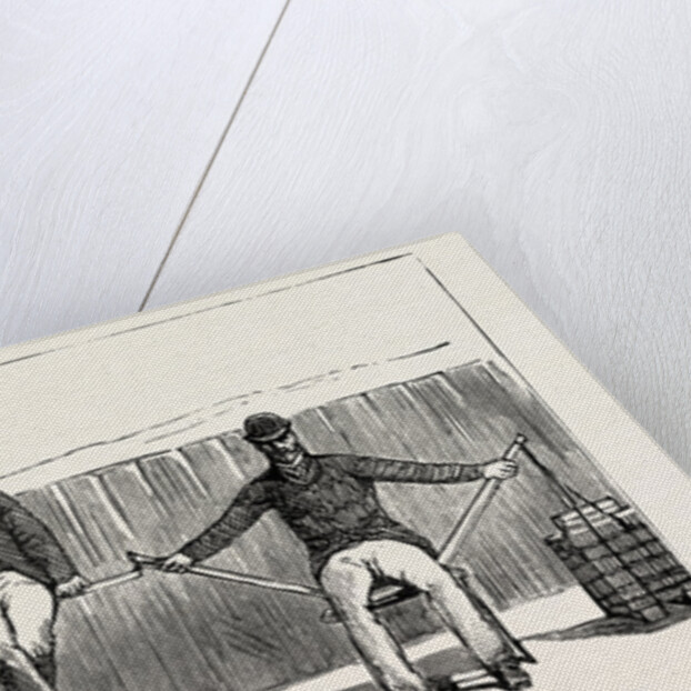 The Opening of Forth Bridge by the Prince of Wales, Living Model Illustrating the Cantilever Principle by Anonymous