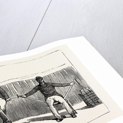 The Opening of Forth Bridge by the Prince of Wales, Living Model Illustrating the Cantilever Principle by Anonymous