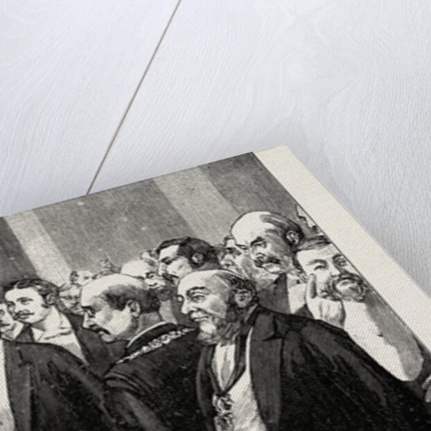 Kent County Banquet to Lord Harris, Assembling of the Guests Before Dinner by Anonymous