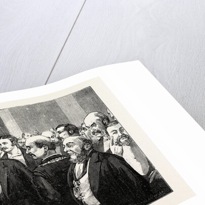 Kent County Banquet to Lord Harris, Assembling of the Guests Before Dinner by Anonymous