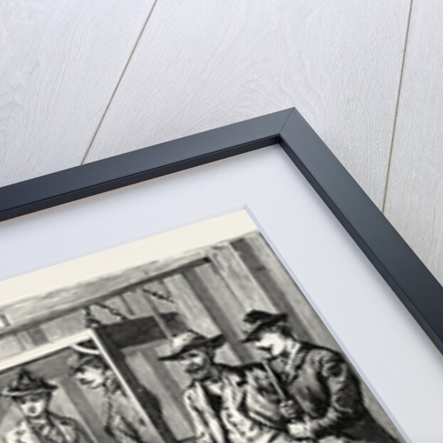 Transvaal Gold Fields, South Africa, Ladies Visit to the Jumpers Gold Mining Company, Going Down in the Cage by Anonymous