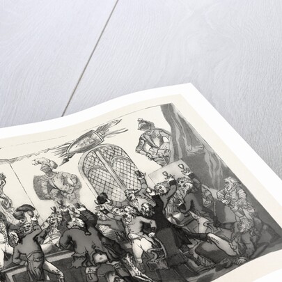 The Humours of Fox Hunting, 1788, the Dinner, Hunt by Anonymous