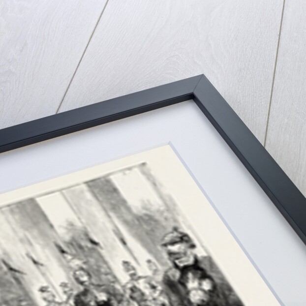 The Prince, Accompanied by the Emperor, Driving to the Palace from the Railway Station at Berlin Germany by Anonymous