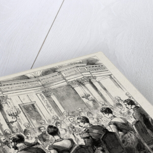 The Banquet Given by Sir Edward and Lady Ermyntrude Malet at the British Embassy, Berlin Germany by Anonymous