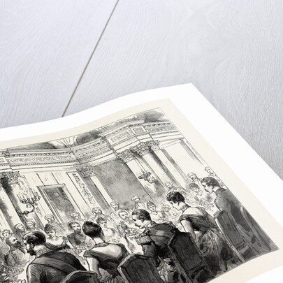 The Banquet Given by Sir Edward and Lady Ermyntrude Malet at the British Embassy, Berlin Germany by Anonymous