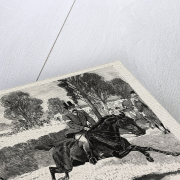 The House of Commons Point to Point Steeplechase Near Rugby, Mr. Elliott Lees Wins on Damon by Anonymous