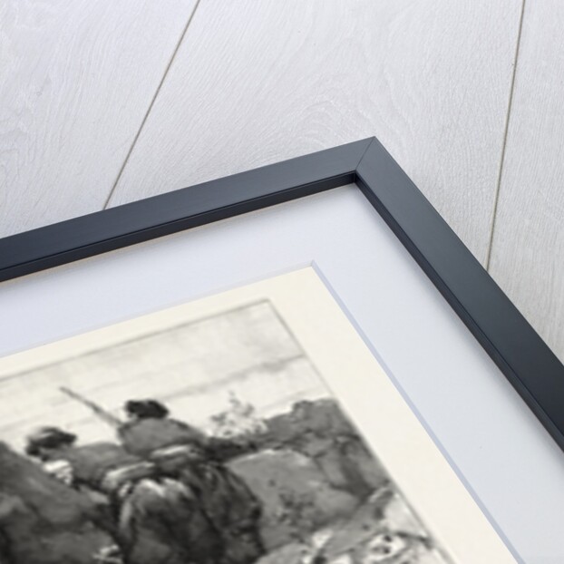 The Troubles in Crete, Insurgents in a Mountain Fastness on the Look Out for the Turkish Troops, Greece by Anonymous
