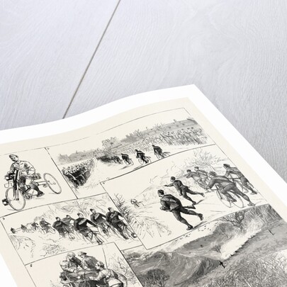 With the Royal Marine Cyclists from Walmer to the Battle of Tolsford Hill, from Sketches by Our Special Artist with the Folkestone Division by Anonymous