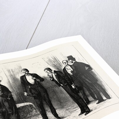 A Peep Into the Smoking Room at the Theatre by Anonymous