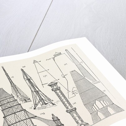 The Proposed Tower for London, Some of the Designs Now on View in the Hall of the Drapers Company by Anonymous