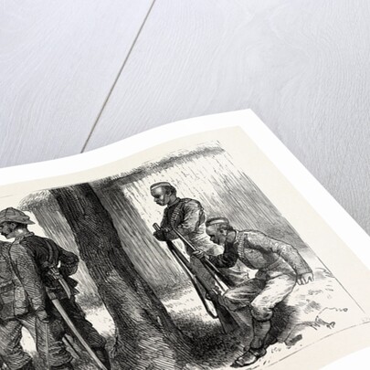 The Chin Lushai Expeditionary Force, the Rajah Lienpunga Making His Submission by Anonymous