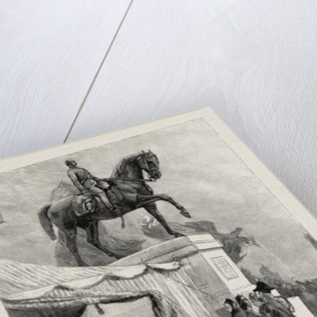 The Statue of the Late Prince Consort in Windsor Great Park by Anonymous