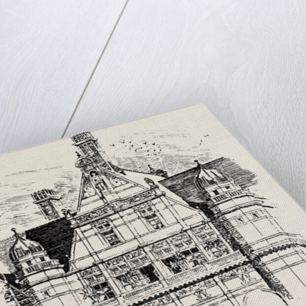 The Imperial Institute, London, Upper Part of East and West Wings by Anonymous