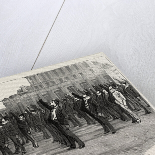 Stokers for the British Navy, at Physical Drill by Anonymous