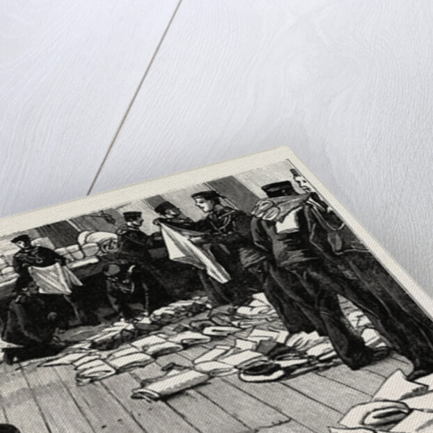 Stokers for the British Navy, Kitting the New Hands Up by Anonymous