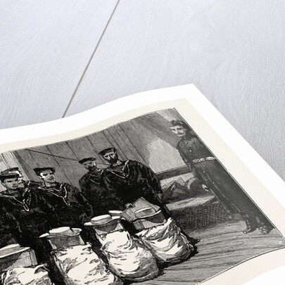 Stokers for the British Navy, Stokers Waiting to Be Drafted to a Sea Going Ship by Anonymous