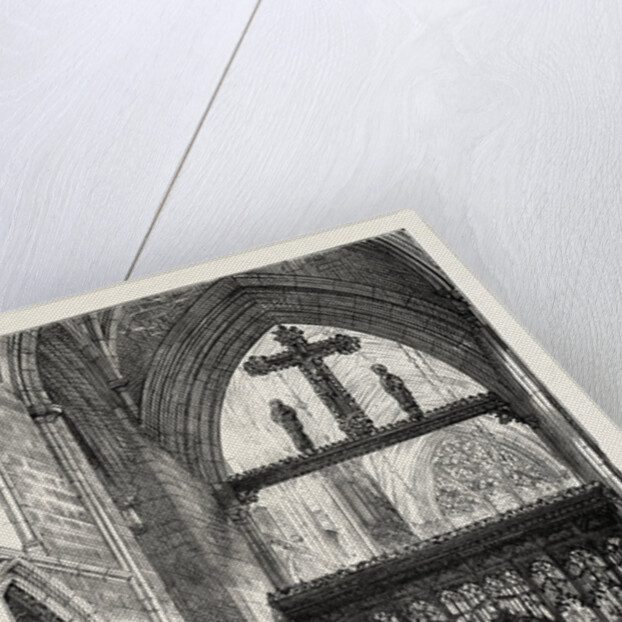 Church at Clumber, Interior by Anonymous