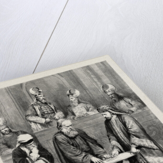 The Passion Play at Oberammergau, Judas Taking the Thirty Pieces of Silver, Germany by Anonymous