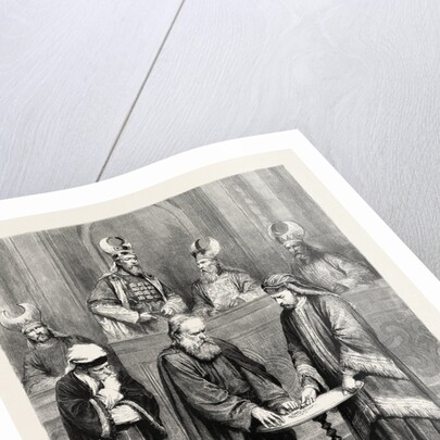 The Passion Play at Oberammergau, Judas Taking the Thirty Pieces of Silver, Germany by Anonymous