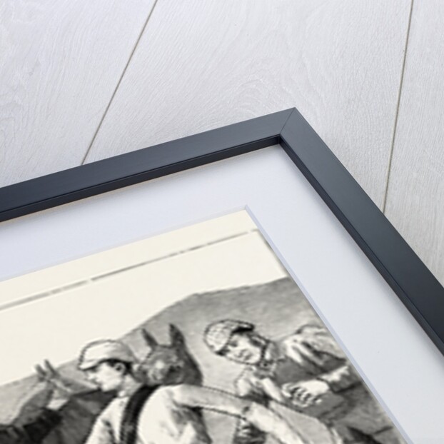 The Navy Cup at Gibraltar, the Midshipman Weighing Out by Anonymous