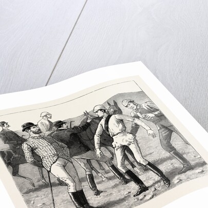 The Navy Cup at Gibraltar, the Midshipman Weighing Out by Anonymous