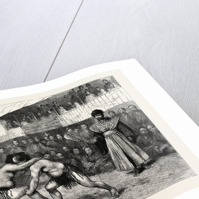 Sports in Japan, a Wrestling Match by Anonymous