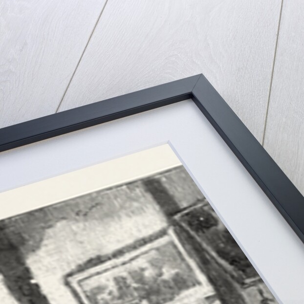 Kharsakov, Russia: an Ogre, the Corporal in Charge Amuses Himself with the Concertina by Anonymous