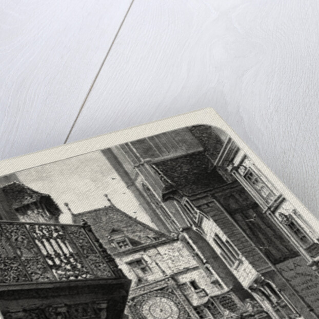 La Grosse Horloge, Rouen, Normandy and Brittany, France by Anonymous