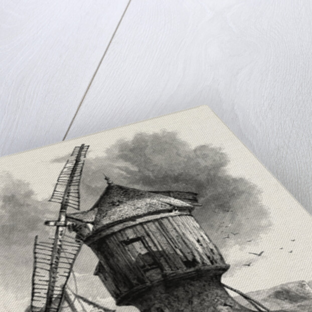 Mill at St. Servan, Normandy and Brittany, France by Anonymous