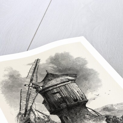 Mill at St. Servan, Normandy and Brittany, France by Anonymous