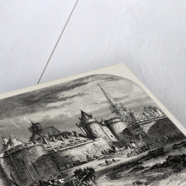 St. Malo, from the Sands, Normandy and Brittany, France by Anonymous