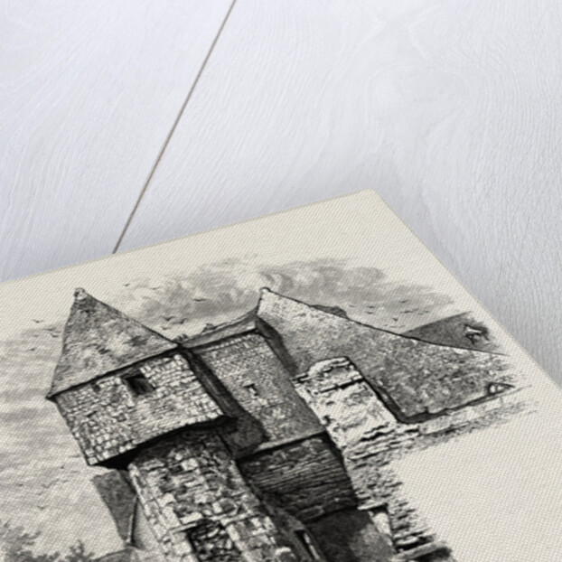 A Back Yard at Vitre, Normandy and Brittany, France by Anonymous