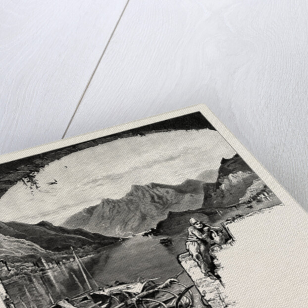 Looking South from Bellagio, Como, the Italian Lakes, Italy by Anonymous