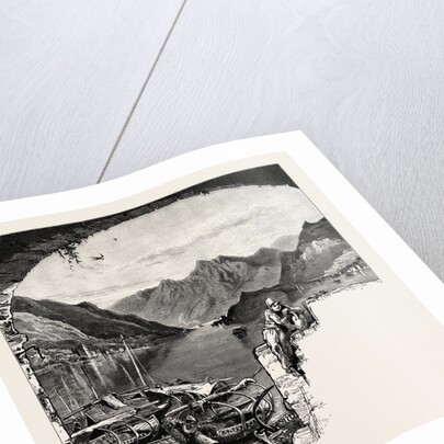 Looking South from Bellagio, Como, the Italian Lakes, Italy by Anonymous