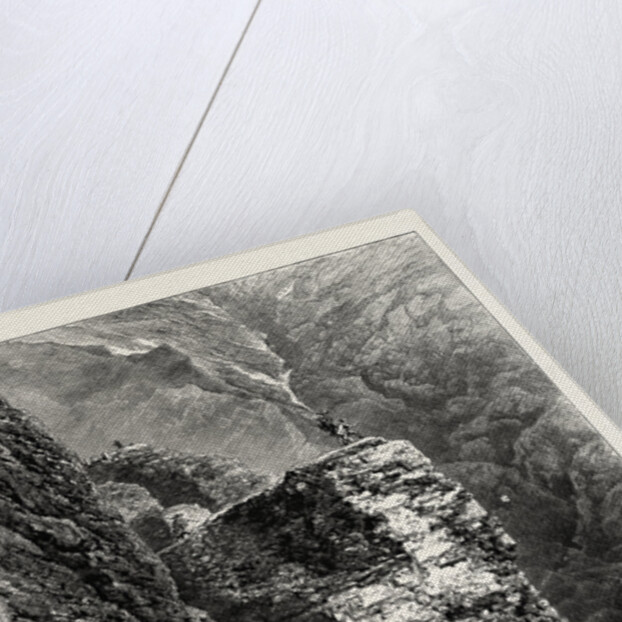 The Path Over the Gemmi, Gemmi Pass, Switzerland, the Passes of the Alps by Anonymous