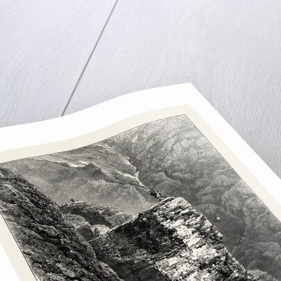 The Path Over the Gemmi, Gemmi Pass, Switzerland, the Passes of the Alps by Anonymous
