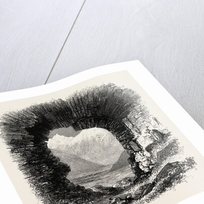 View from the Tower at Martigny, Martinach, Switzerland, the Passes of the Alps by Anonymous