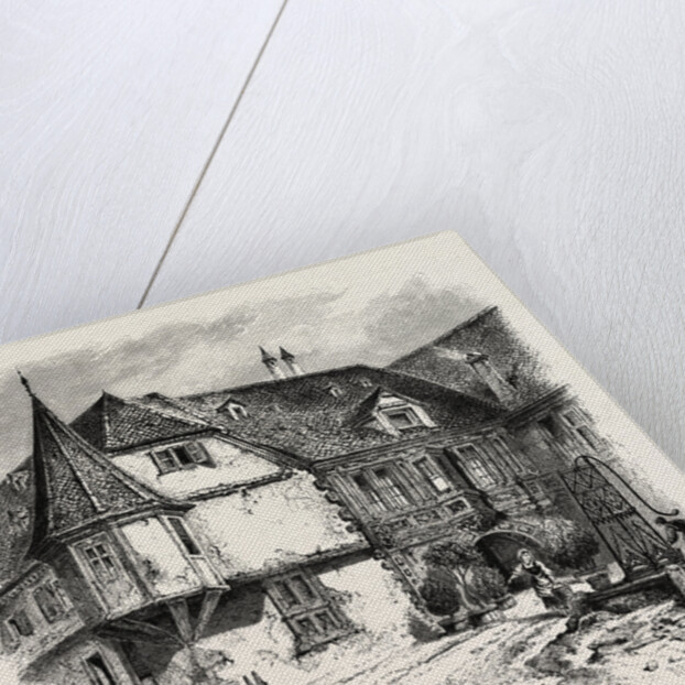 House at Sobernheim, the Rhine, Germany by Anonymous