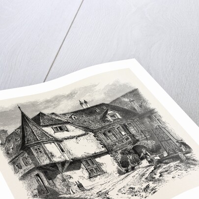 House at Sobernheim, the Rhine, Germany by Anonymous